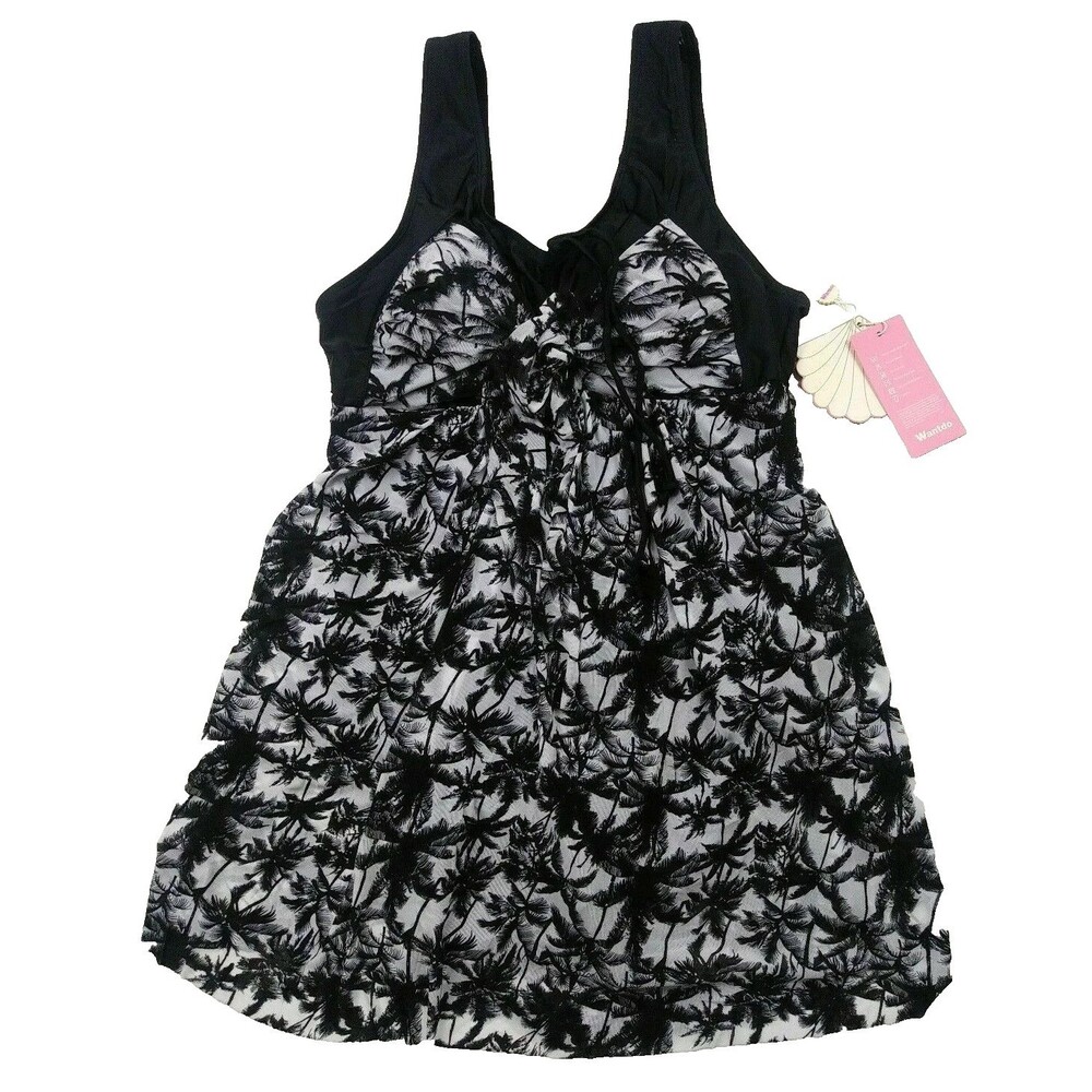 Wantdo Women's Modest Swimsuit Swim Dress Size L (12-14)